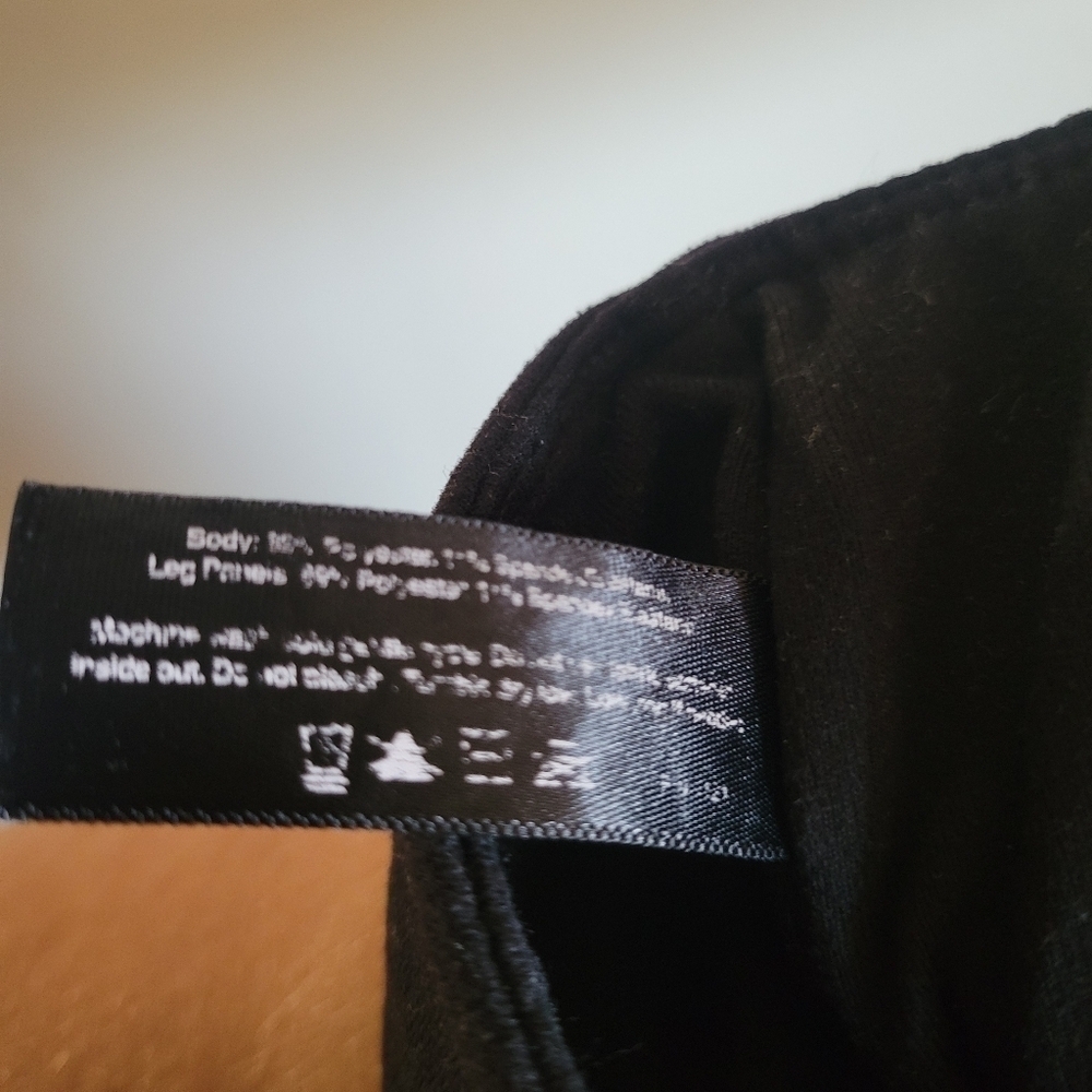Spanx Ready to Wow Leggings Glitter Black Stretch 1 1X - Picture 9 of 10
